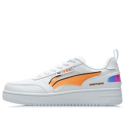 Li-ning No.258 Classic Leisure Low 'white Orange'