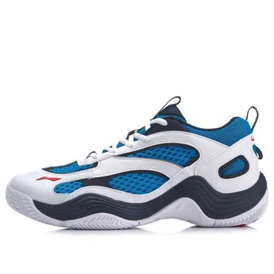 Li-ning Rebirth Mid 'white Blue' In Animal Print
