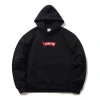 Li-ning Red Flag Series Pullover Hoodie 'black Red'
