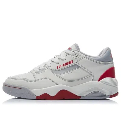 Li-ning Retro 80s 'white Red' In Neutral