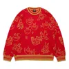 Li-ning Rijindoujin All-over Print Sweater 'red Gold'