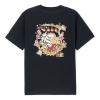 Li-ning Rijindoujin Cartoon Graphic T-shirt 'black' In Blue