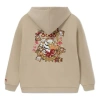 Li-ning Rijindoujin Graphic Hoodie 'khaki' In Neutral