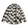 Li-ning Rijindoujin Leisure Plaid Shirt 'grey' In Gray