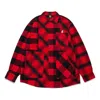 Li-ning Rijindoujin Leisure Plaid Shirt 'red'