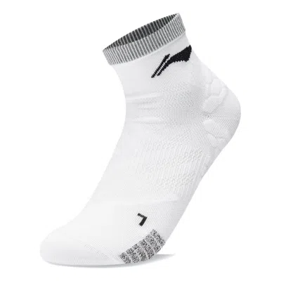 Li-ning Running Logo Socks 'white Black'