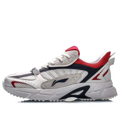 Li-ning Running 'white Blue Red'