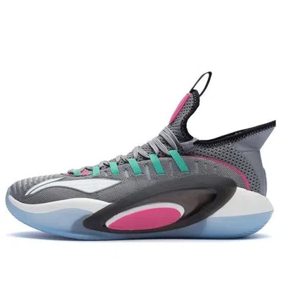 Li-ning Shadow Walker 'grey Green Pink' In Multi