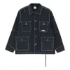 Li-ning Skateboard Series Multiple Pockets Loose Jacket 'black'