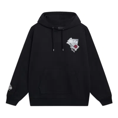 Li-ning Skateboarding Millionaire Graphic Hoodie 'black'