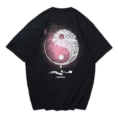 Li-ning Skateboarding Yin Yang Graphic Loose Fit T-shirt 'black'