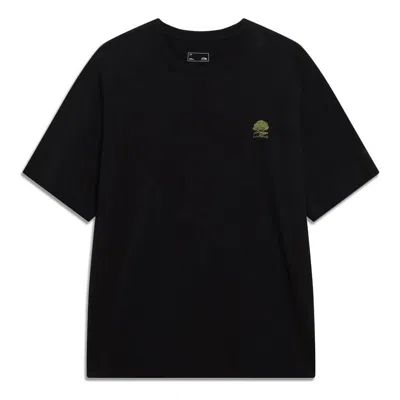 Li-ning Small Tree Graphic T-shirt 'black'