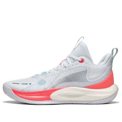 Li-ning Sonic 11 Team 'white Orange' In Blue