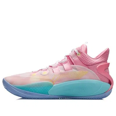 Li-ning Sonic 9 Low 'geranium Pink Turquoise'