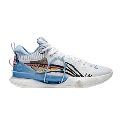 Pre-owned Li-ning Speed 8 Premium 'christmas' In White