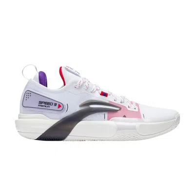 Pre-owned Li-ning Speed 9 Premium '11260km/h' In White