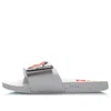 Li-ning Sports Fashion Series Disney Mickey Crossover Lightweight Stylish White Slippers In Gray