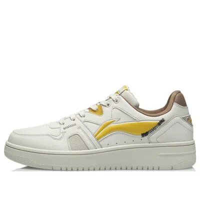 Li-ning Sports Fashion Skateboarding 'white Yellow'