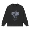 Li-ning Sports Living Series Cf Embroidered Pattern Loose Pullover 'black'