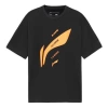 Li-ning Sports Living Series Logo Printing Sports Round Neck Short Sleeve T-shirt 'black'