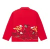 Li-ning Sports Stylish Series Gold Subject Pattern Jacket 'red'