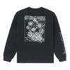 Li-ning Sports Stylish Series Pattern Printing Pullover 'black'