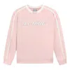 Li-ning Striped Graphic Sweatshirt 'pink White'