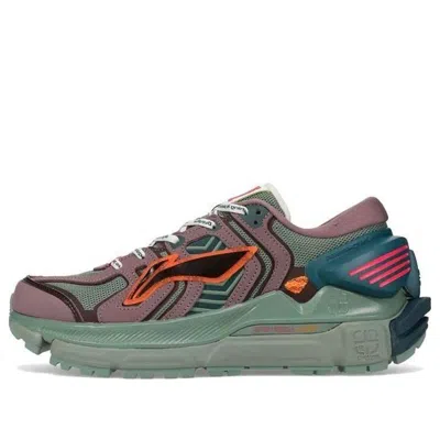 Li-ning Sun Chaser 'green Purple' In Multi