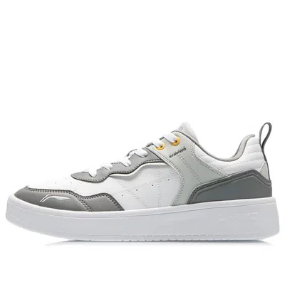 Li-ning Superwave Lite 'white Dark Grey' In Gray
