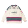 Li-ning Sweatshirt 'beige Navy' In Multi