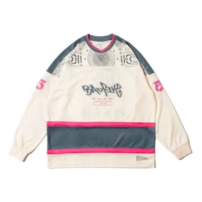 Li-ning Sweatshirt 'beige Navy' In Multi