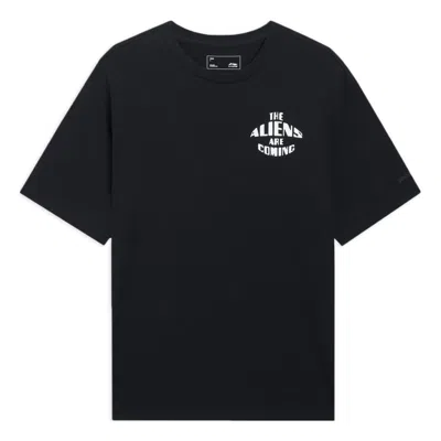 Li-ning The Aliens Are Coming Graphic T-shirt 'black'