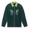 Li-ning The North Face Logo Printing Jacket 'dark Green'
