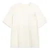 Li-ning Totem Graphic T-shirt 'beige' In White