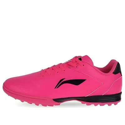 Li-ning Training Soccer Shoes Tf 'pink Black'