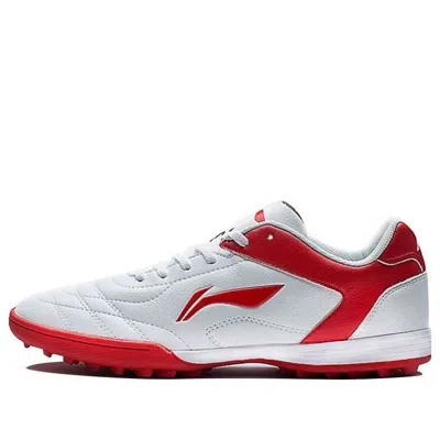 Li-ning Training Soccer Shoes Tf 'white Red'