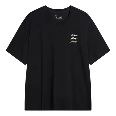 Li-ning Triple Logo T-shirt 'black'