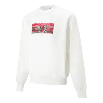 Li-ning Valentine's Day Graphic Sweatshirt 'white'