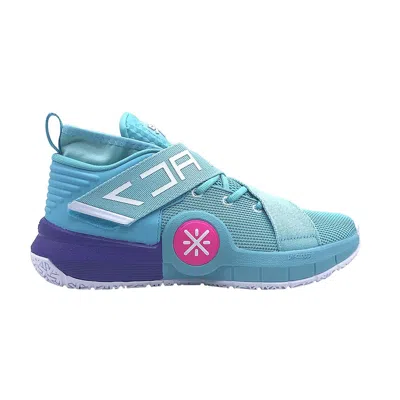 Pre-owned Li-ning Wade All City 7 'ice Mint' In Blue