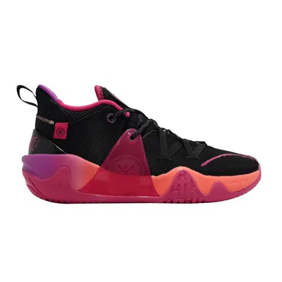 Pre-owned Li-ning Wade Dlo Ice 'black Fuchsia'