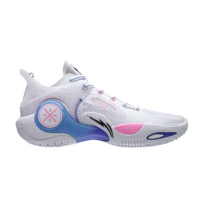 Pre-owned Li-ning Wade Fission 8 'wing Vein' In White