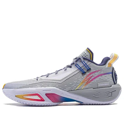 Li-ning Wade Fission 9 'grey Multi-color' In Gray