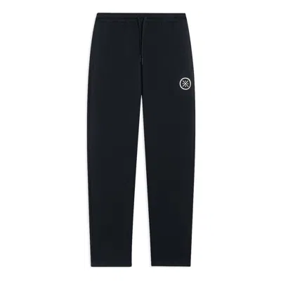 Li-ning Wade Of Wade Logo Sweatpants 'black' In Blue