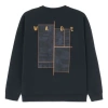 Li-ning Wade Series Alphabet Embroidered Round Neck Pullover 'black'