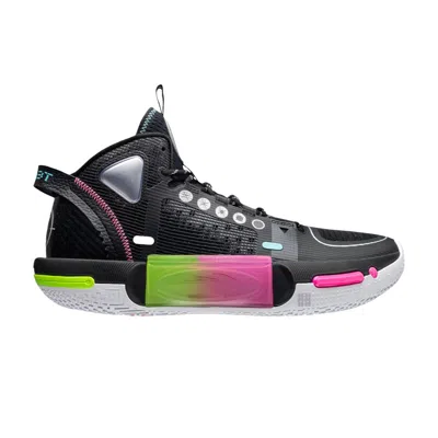 Pre-owned Li-ning Wade Shadow 4 'neon' In Black