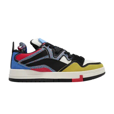 Pre-owned Li-ning Wave Pro 'black Multi' In Multi-color