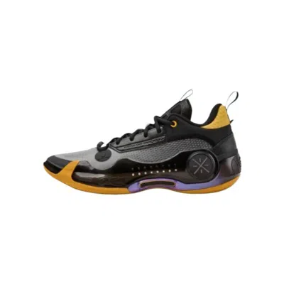 Pre-owned Li-ning Way Of Wade 10 'away' Men's Basketball Shoes Abas083-7 In Black