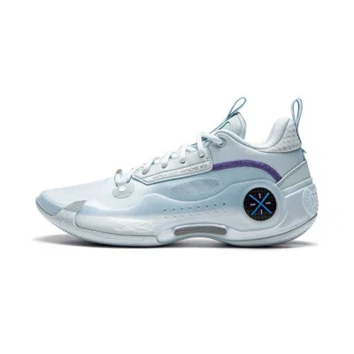 Pre-owned Li-ning Way Of Wade 10 Cold Ice Men's Basketball Shoes Abas083-16