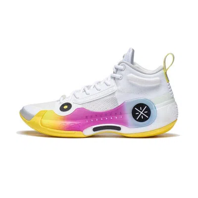 Pre-owned Li-ning Way Of Wade 10-florida Men's Basketball Shoes Abas115-9 In Yellow