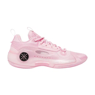 Pre-owned Li-ning Way Of Wade 10 Low 'cherry Blossom' | Pink | Men's Size 11